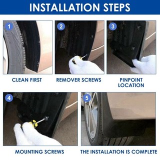 4 Xe Chắn Bùn Bùn Chắn Bùn Bắn Bùn Chắn Bùn Fender Cho Xe Mercedes Benz W204 C-Class 2007-2010 C180 C200 C300