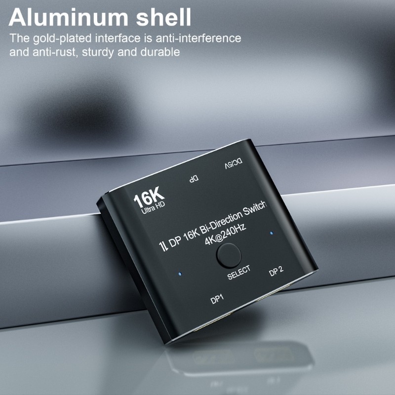 Two Directional 4K@240Hz  Switcher for Seamless  Resolution Video