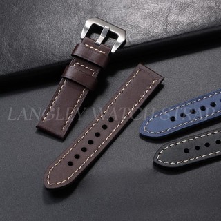 Dây đeo đồng hồ da thật cổ điển 20mm 22mm 24mm Dây đeo đồng hồ da bò cổ điển Vải thiều họa tiết Họa tiết da bò Vòng tay nam nữ Dây đeo cổ tay thông thường