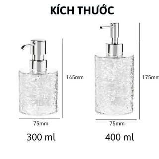 Chai Chiết Dầu Gội Sữa Tắm Nhỏ Gọn Vân Kim Cương, Chai Chiết Đa Năng Có Thể Mang Đi Du Lịch Tiện Lợi