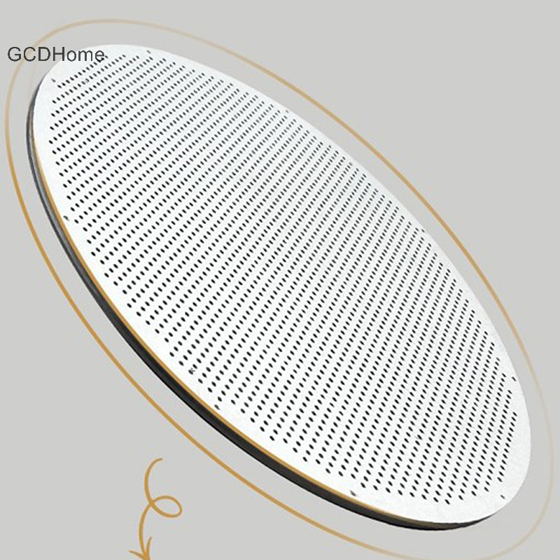 Gcdhome 51 / 53 / 5mm Nhà bếp bằng thép không gỉ Puck Màn hình lọc mịn hai lớp cho Portafter Espresso Phụ kiện HOT