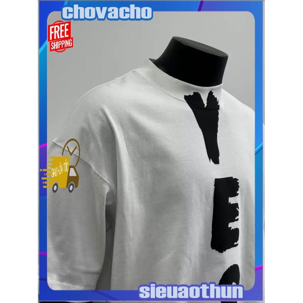 Áo thun Stee Cổ ôm YES Localbrand ICVCVNI Unisex