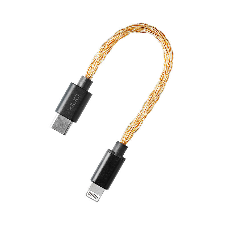 Onix Alpha OL1 Cáp nâng cấp OTG DAC TYPE-C USB-C Dây vàng cho điện thoại di động Alpha XI1 và Android