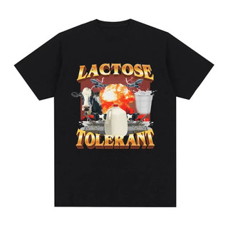 Áo thun in họa tiết chống Lactose dành cho nữ Áo thun ngắn tay thời trang cổ điển giản dị và thoải mái Áo thun cỡ lớn