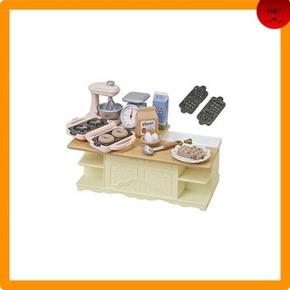 Sylvanian Families furniture [Island Kitchen] CA-423 ST Mark certified, toy doll house