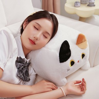 Plus Hot Dễ Thương Vuông Mèo Sang Trọng Gối Sáng Tạo Mèo Dễ Thương Sang Trọng Đồ Chơi Phòng Ngủ Gối Trang Trí Bé Gái Trẻ Em Có Thể Được Đặt Ra Ở Các Vị Trí Khác Nhau Quà Tặng Sinh Nhật Quà Tặng Giáng Sinh