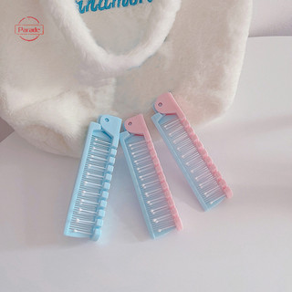Parade Sáng Tạo Di Động Nhỏ Gọn Du Lịch Gấp Lược Di Động Gấp Tóc Lược Massage Chống Tĩnh Điện Dụng Cụ Làm Tóc VN