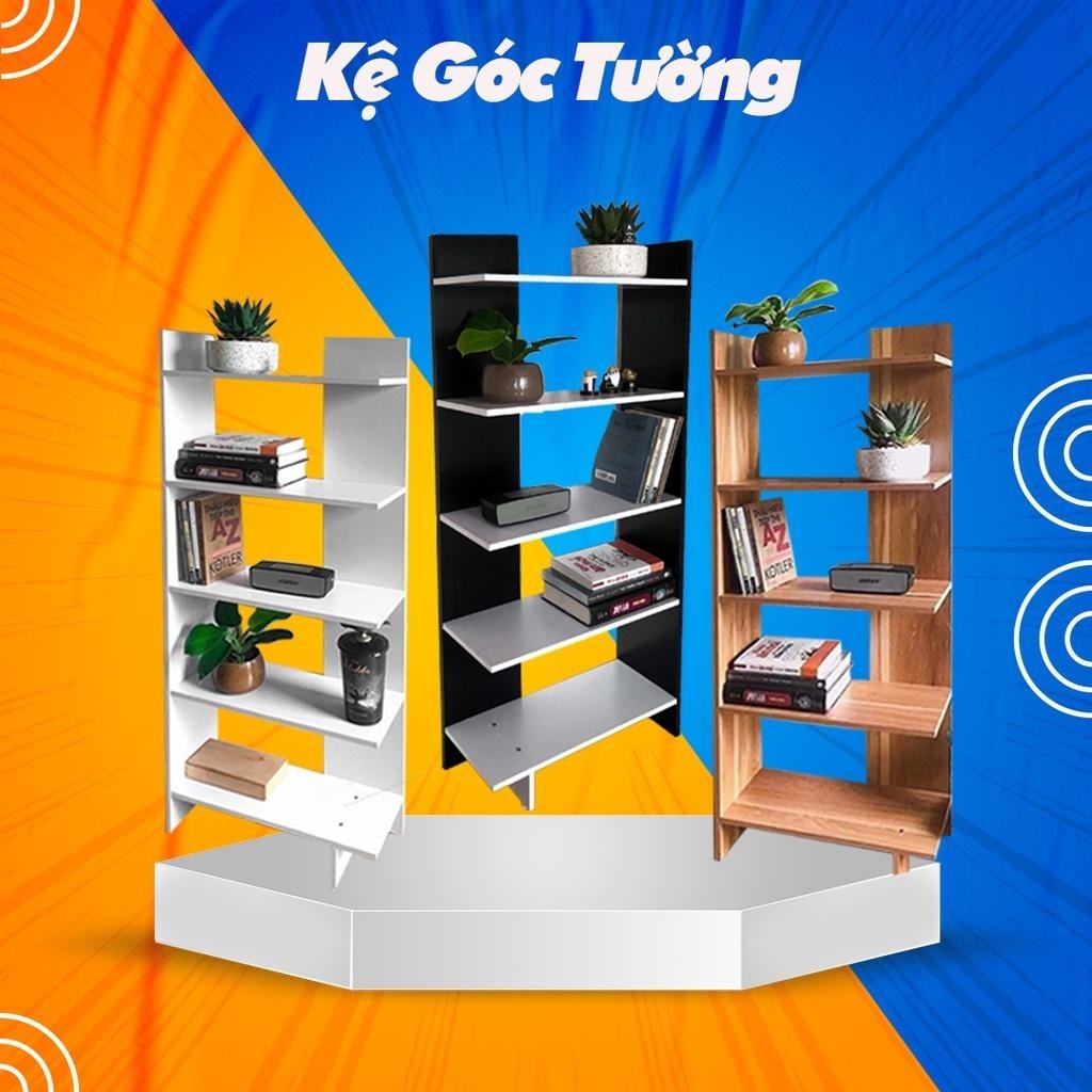 Kệ góc tường, hiện đại, màu sắc đa dạng, kích thước đa dạng, dễ dàng lắp ráp, giao hàng cực nhanh