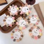 Set 10 Kẹp Tóc Nhỏ Mini Hoạt Hình Dễ Thương Phong Cách Hàn Quốc Cho Bé Gái