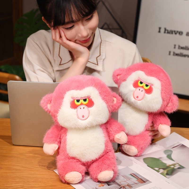 Đồ chơi sang trọng Rytanda Gorilla, Gấu bông Mô phỏng dễ thương Gối sang trọng Gorilla, Động vật nhồi bông mềm, Quà tặng sinh nhật cho trẻ em, Đồ trang trí nhà cửa, Quà tặng Giáng sinh