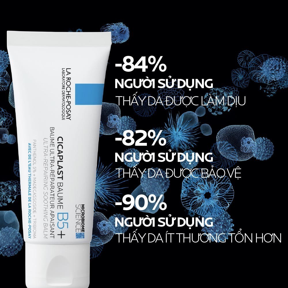Kem Dưỡng La Roche-Posay Cicaplast Baume B5+ Ultra Reparateur Apaisant Làm Dịu Mát, Phục Hồi Da 40ml