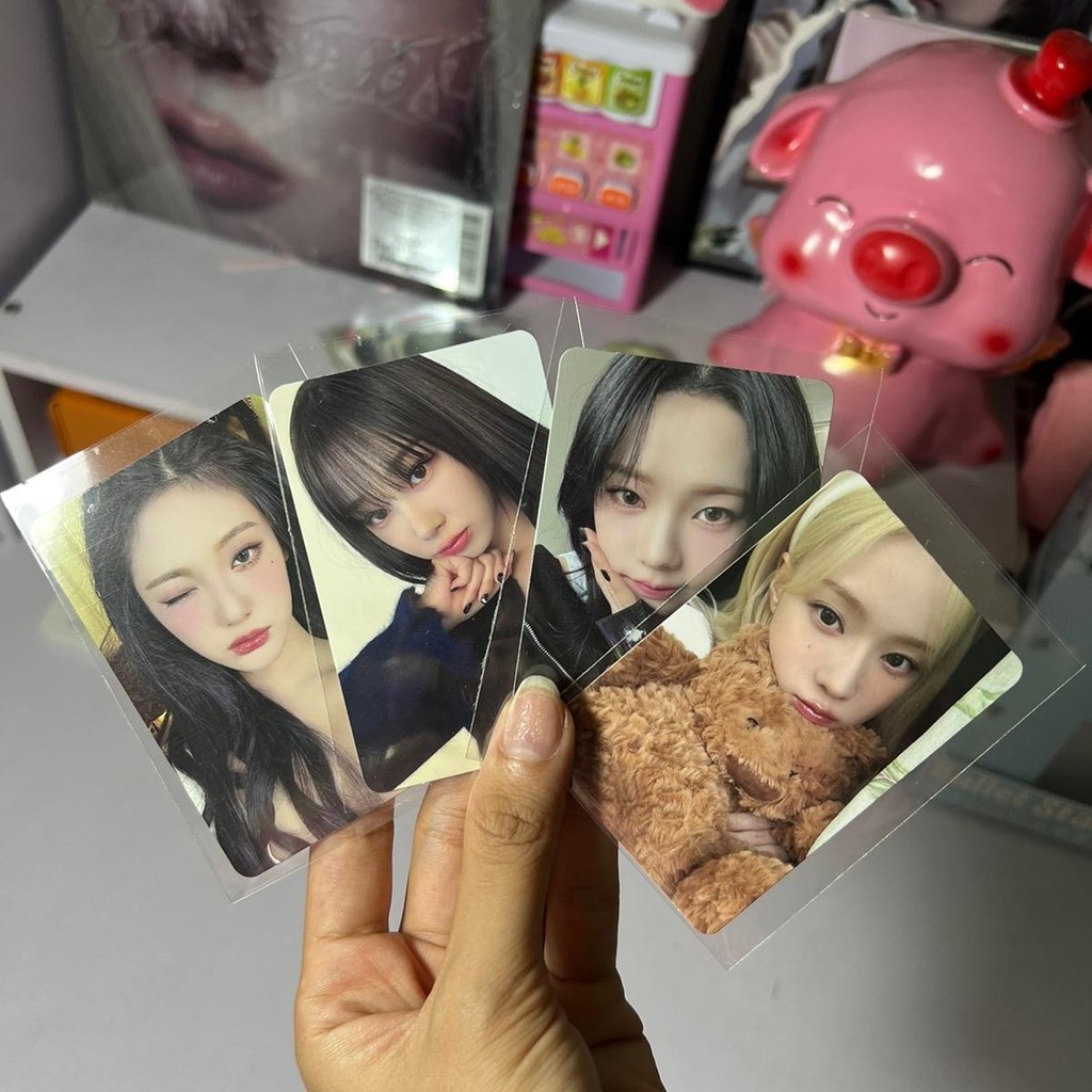Photo Card Aespa Official - Thẻ ảnh bo góc Aespa chính hãng | Shopee ...