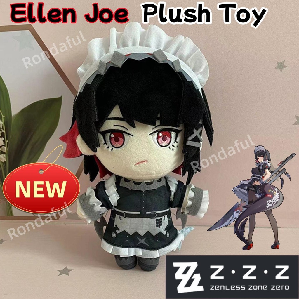 Zenless Zone Zero Ellen Joe NIcole Đồ Chơi Mềm Nhân Vật Hoạt Hình Nhồi Bông Gối Sang Trọng Hình Búp Bê Anime Trò Chơi Hình Ngoại Vi Sưu Tập Đồ Chơi
