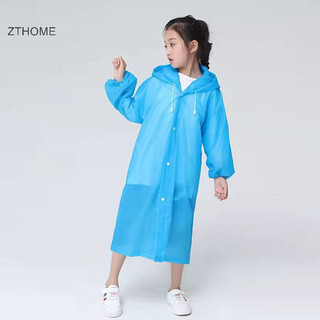Zthome Trẻ Em Áo Mưa Poncho Du Lịch Không Thể Tháo Rời Áo Mưa Ngoài Trời Phụ Kiện Đi Bộ Đường Dài Trẻ Em Áo Mưa Trẻ Em Áo Mưa Chống Thấm Nước HOT