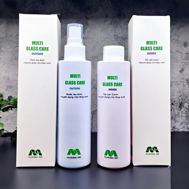 Tẩy Cặn Canxi Multi Glass Care Cho Bể Cá