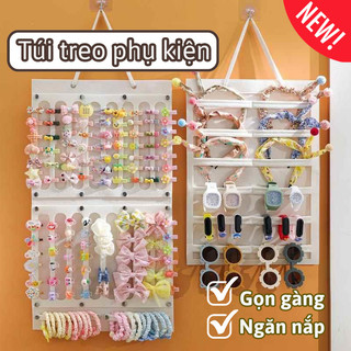 Giá treo Myd.23 thiết kế phá cách, vải nỉ dày, nhiều ngăn tiện lợi, chọn size S/L linh hoạt