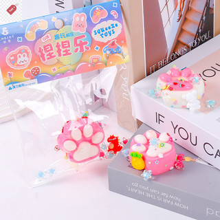 ALIK Hoạt Hình Paw Bóp Mềm Đồ Chơi Mochi Dễ Thương Phục Hồi Chậm Căng Thẳng Đồ Chơi Dành Cho Trẻ Em Người Lớn Quà Tặng VN