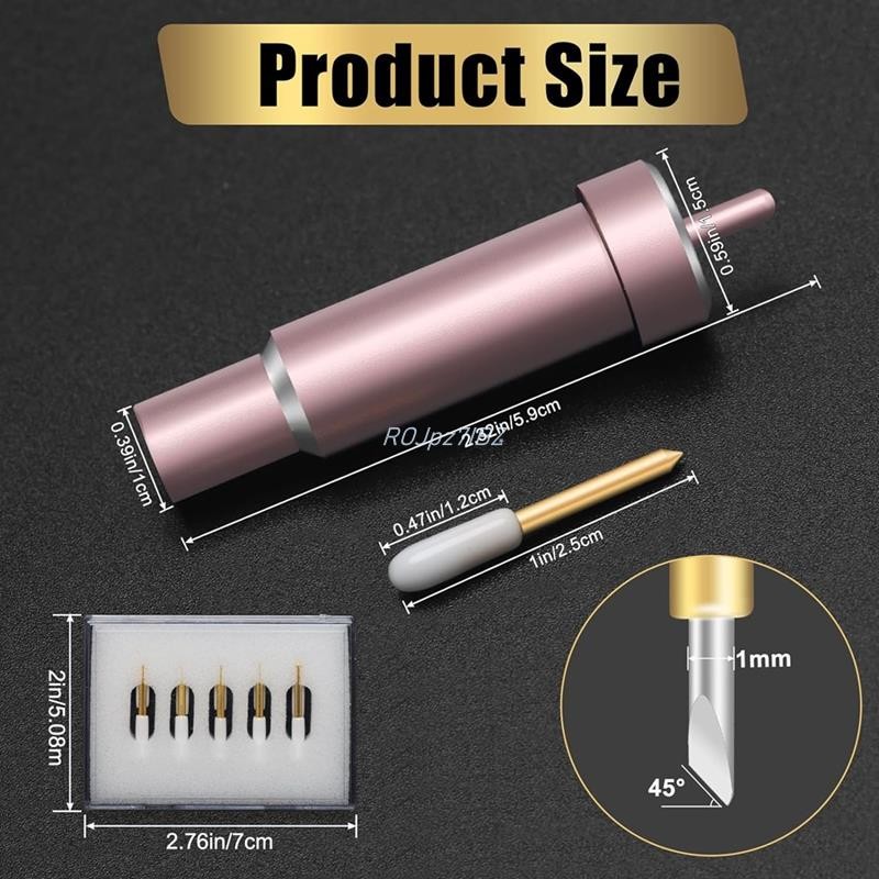 11 Chiếc Cao Cấp Fine Point Blade Có Vỏ, Cho Cricut Maker, Maker 3 Có Vỏ Cắt Phim, Vinyl, Miếng Dán
