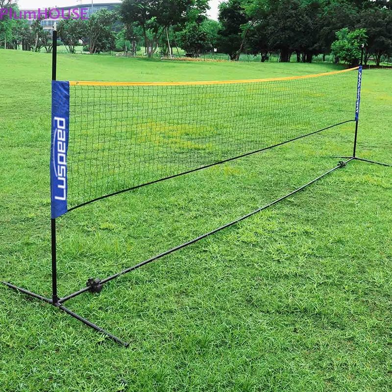 PlumHOUSE Di Động Gấp Tiêu Chuẩn Lưới Cầu Lông Trong Nhà Thể Thao Ngoài Trời Bóng Chuyền Huấn Luyện Tennis Lưới Vuông Lưới VN
