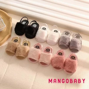 Mg-infant Bé Gái Dép Sang Trọng Chống Trơn Trượt Đế Mềm Trong Nhà Tập Đi Prewalker Đầu Tiên Giày Tập Đi