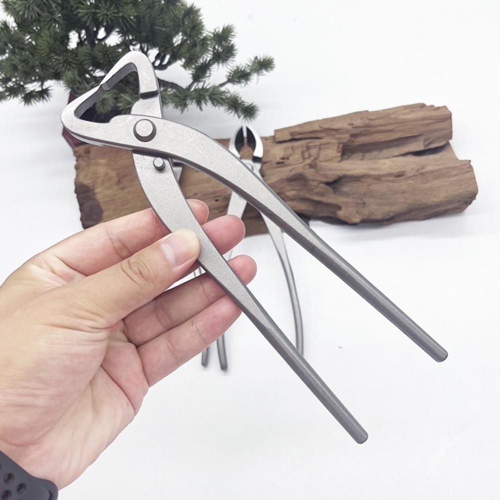 Máy cắt cảnh vườn PWSEND, Kéo cắt cành 210mm Kéo cây cảnh, Cắt tỉa cành hoa bằng thép Carbon Đa chức năng Kéo viền lõm làm vườn Dụng cụ trồng cây cảnh vườn