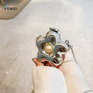 YOWEI Mới Acrylic Môi Túi Cho Wommen Acrylic Chất Lượng Cao Túi Đeo Vai Hoa Nơ Túi Đổi Chìa Khóa Đeo Ngang VN
