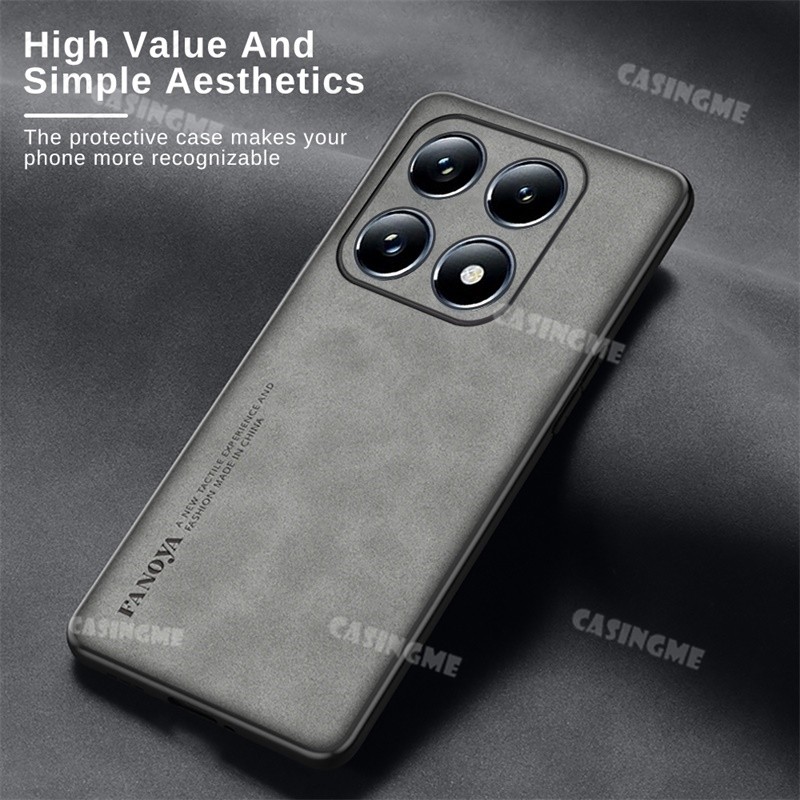Ốp điện thoại kết cấu da Xiaomi 14T 14TPro 2024 Vỏ da cừu cho Xiaomi 14T 14 T T T14 14TPro Xiaomi14T Pro 4G 5G 2024 Bảo vệ ống kính Vỏ điện thoại thời trang