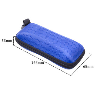 Túi đựng kính râm bền bỉ Hộp đựng kính có dây kéo di động EVA