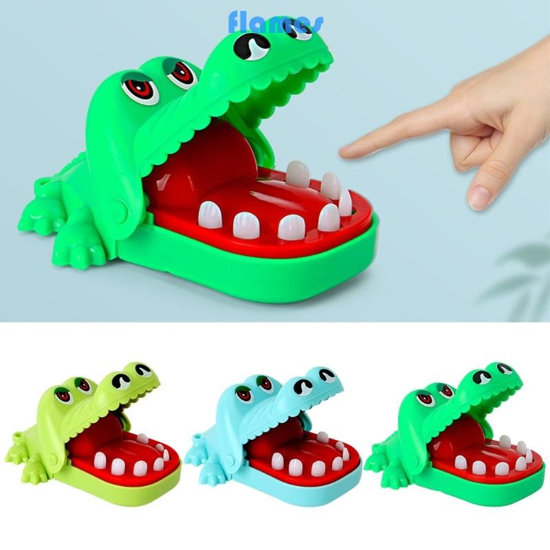 Fl Cá Sấu Móc Khóa Ngộ nghĩnh Cá Sấu Răng Trò Chơi Cho Cá Sấu Cắn Ngón Tay Ngộ nghĩnh