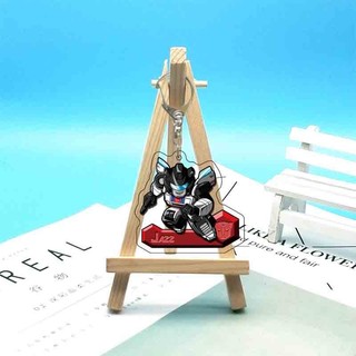 GC9 Transformers Autobots Optimus Prime Bumblebee Megatron acylic móc khóa túi móc khóa mặt dây chuyền CG9
