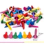 Set 100 đinh cánh phượng/ đinh ghim 2 chân làm học liệu, con rối-GIOVA
