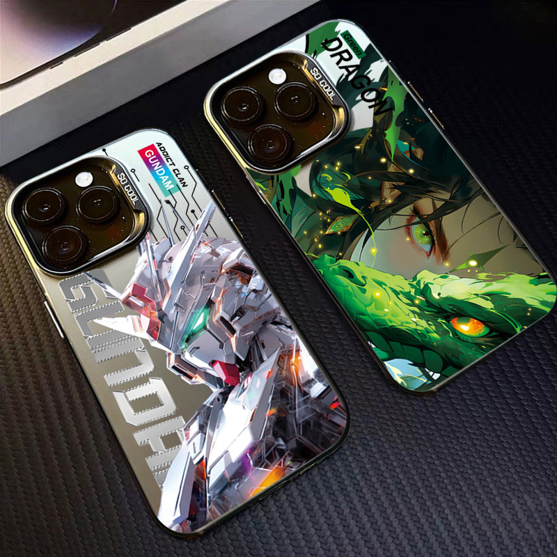 Dành Cho Samsung A06 A26 A36 A56 A25 A24 A12 A05 A05s A55 A15 A35 A34 A54 A14 A23 A13 A52s A73 A53 A33 A52 A03 A32 Phim Hoạt Hình Thoáng Mát Rồng Dễ Thương Sang Trọng Mạ Ống Kính Kim Loại Chống Sốc