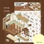 YT4 kích thước lớn 30cm 3D ngôi nhà thu nhỏ DIY dán cảnh quan PLUS giải nén không cắt quan tâm