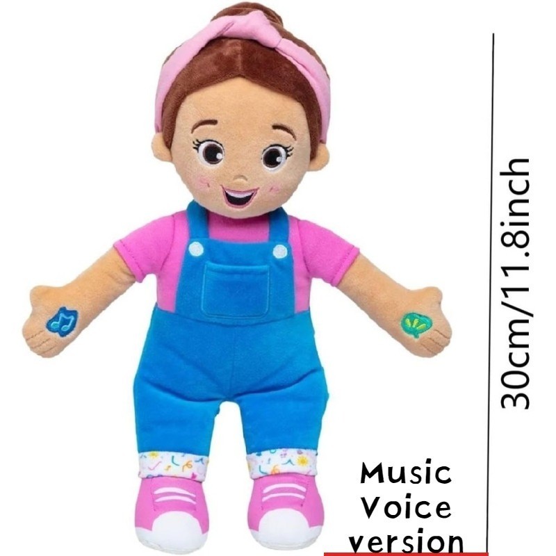 Kawaii Ms Rachel Đồ Chơi Sang Trọng Sáng Tạo Ms Rachel Búp Bê Sang Trọng Có Thể Tạo Âm Thanh Vui Nhộn Hát Rachel Cotton Búp Bê Mềm Mại Cho Bé Đồ Chơi Làm Dịu Trẻ Em Giảng Dạy Búp Bê Trẻ Em Quà Tặng Giáng Sinh