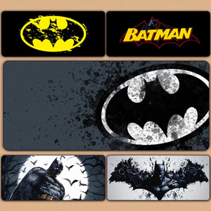 Batman Hero Logo Mousepad HD In Máy Tính Game Thủ Khóa Cạnh Chống Trơn Trượt Miếng Lót Chuột XXL 90x40cm Bàn Phím PC Để Bàn Pad