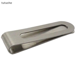 Tutuche Slim Thép không gỉ Kẹp tiền Ví Thẻ tín dụng ID Người giữ tiền VN