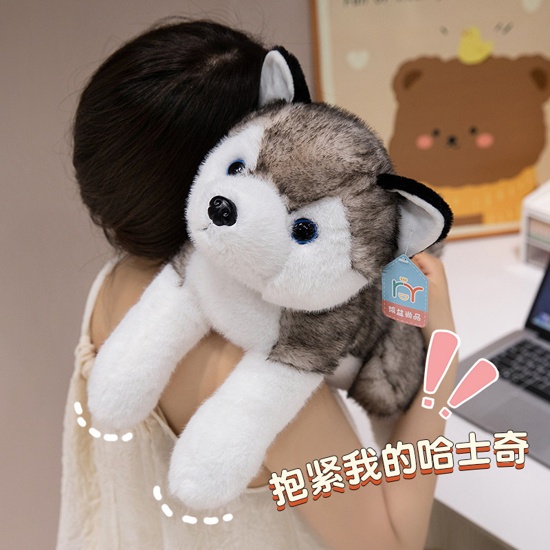 ✨Hàng có sẵn✨Kawaii Siberia Husky Sang Trọng Đồ Chơi 30-50cm Dễ Thương Husky Sang Trọng Búp Bê Gối Thú Cưng Vui Nhộn Đồ Chơi Nhồi Bông Gối Ngủ Mềm Đồ Chơi Cho Bé Trang Trí Nhà Trẻ Em Quà Tặng Sinh Nhật Quà Tặng Giáng Sinh COD