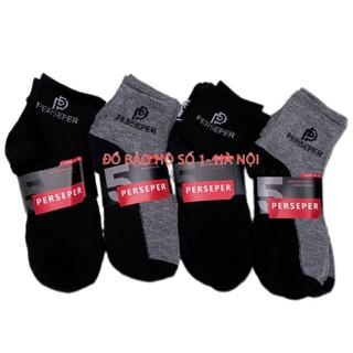 Combo 10 đôi tất cổ cao nam, vớ nam cotton cao cấp khử mùi thông hơi