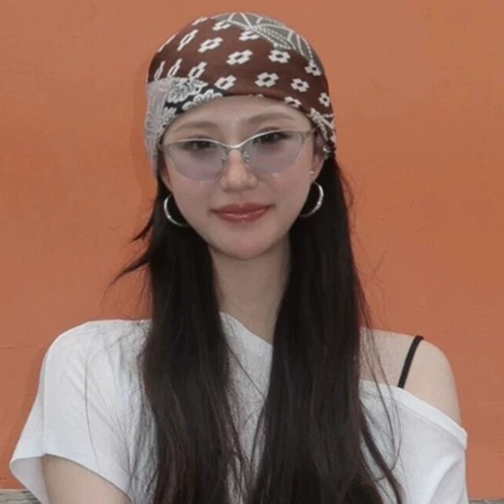 Bandana chắp vá đa năng, quấn đầu điều chỉnh được - Phụ kiện thời trang cho cổ và tóc - Khăn quàng cổ hip hop bền từ polyester