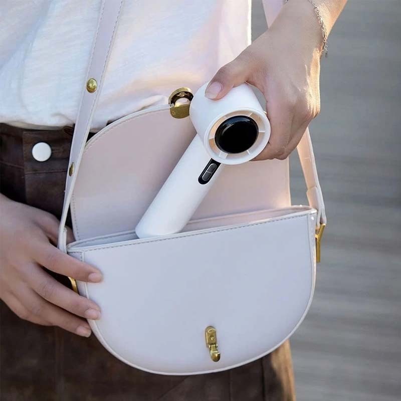 CẦM TAY MINI KHÔNG CÁNH QUẠT, TÍCH ĐIỆN CẦM TAY MẪU MỚI 2025 N68 | BigBuy360 - bigbuy360.vn
