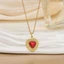 MERIGGIARE Trái Tim Vòng Cổ Chokers, Mạ Bạc Thánh Kitô Giáo Công Giáo Mặt Dây Chuyền Cổ Vintage Chokers, Vòng Cổ Choker Thép Không Gỉ Nóng Trang Sức Nữ