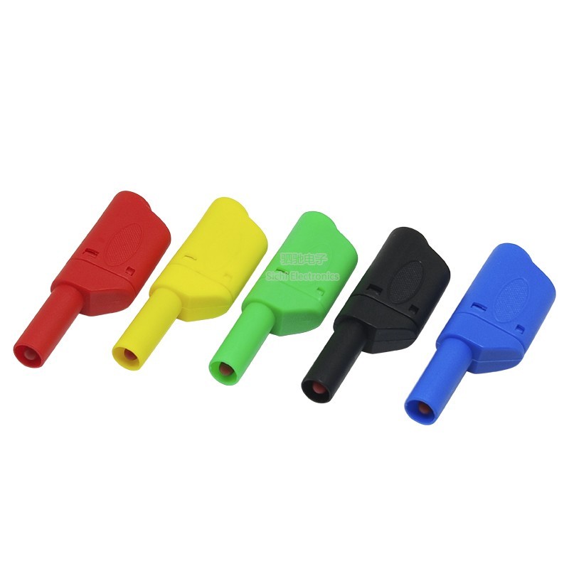 32A Dòng Cao 4mm Loại Bao Cao Cấp Chuối Cắm Loại Lắp Ráp Xếp Chồng Có Thể Tái Tạo Cắm Đầu Kiểm Tra Hàn