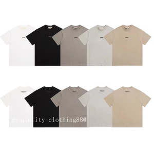 Chất lượng cao Chất lượng cao Essentials Fear of God Ngực Handmade Nhãn áo thun ngắn tay