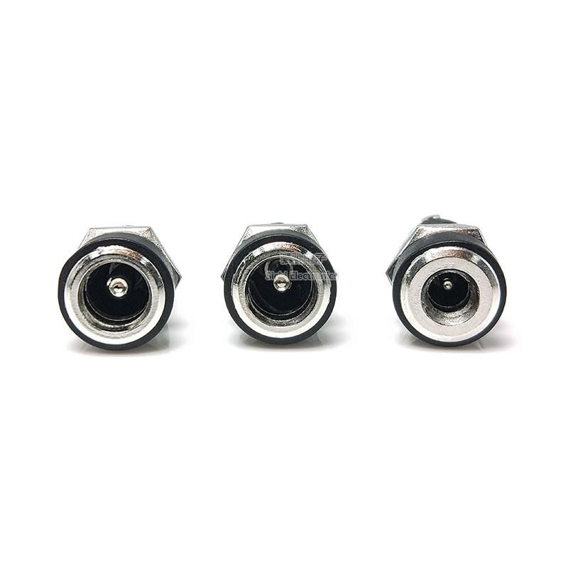 Ổ cắm điện mở rộng DC022B 5.5 * 2.1 / 2.5mm 3.5 * 1.3 Ổ cắm điện ren mở rộng 9,5MM