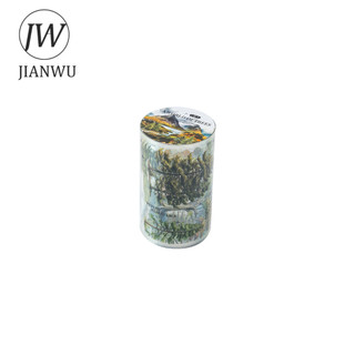 JIANWU 65mm * 200cm Phong Cảnh Cây Series Vintage Cây Phong Cảnh Chất Liệu Cắt Băng PET Tạp Chí Sáng Tạo Sổ Lưu Niệm Văn Phòng Phẩm