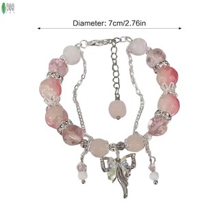 Vòng Tay Hạt Giọt Nước Cho Nữ Đá Pha Lê Với Thép Không Gỉ Cao Cấp Chống Phai Màu Hàng Ngày Đính Hạt Vòng Tay Xếp Chồng