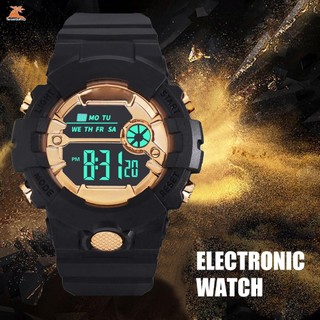 Đồng hồ Unisex kỹ thuật số chống nước Đồng hồ LED Lịch Phụ kiện để sắp xếp thời gian và lịch trình