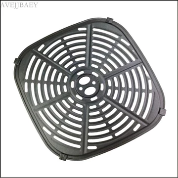 Avejjbaey Kim Loại Nồi Chiên Không Khí Thảm Nấu Ăn Lò Nướng An Toàn Thảm Nướng Thép Carbon Nồi Chiên Không Khí Miếng Lót 6QT Nồi Chiên Không Khí Tấm Suitabl