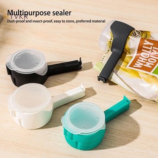 TVKR Snack Niêm Phong Kẹp Tươi Giữ Niêm Phong Kẹp Nhựa Trợ Giúp Tiết Kiệm Thực Phẩm Du Lịch Nhà Bếp Tiện Ích Cói Đổ Túi Bảo Quản Thực Phẩm Kẹp OIK