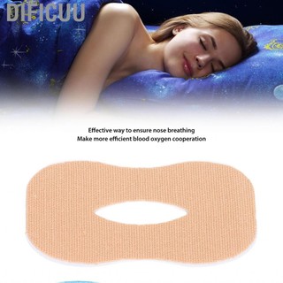 Dificuu Dificuu Sleep Mouth Mouth Tape Fabric Fabric Breathe Tháo ngáy Ngủ Ngăn ngừa Bệnh hô hấp Trẻ em Dải ngủ 50 PC cho đêm (màu da)